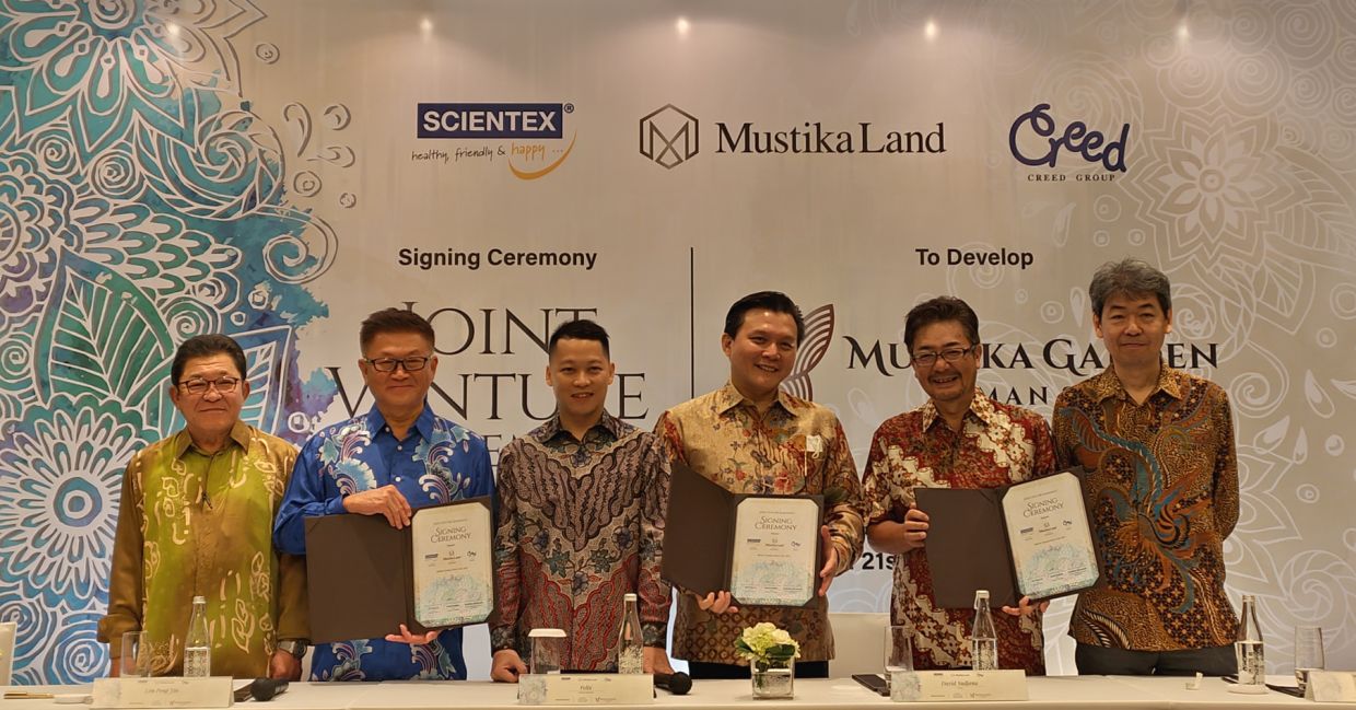 Perusahaan Malaysia Scientex dan Creed Group Jepang Kembangkan Perumahan di Bekasi