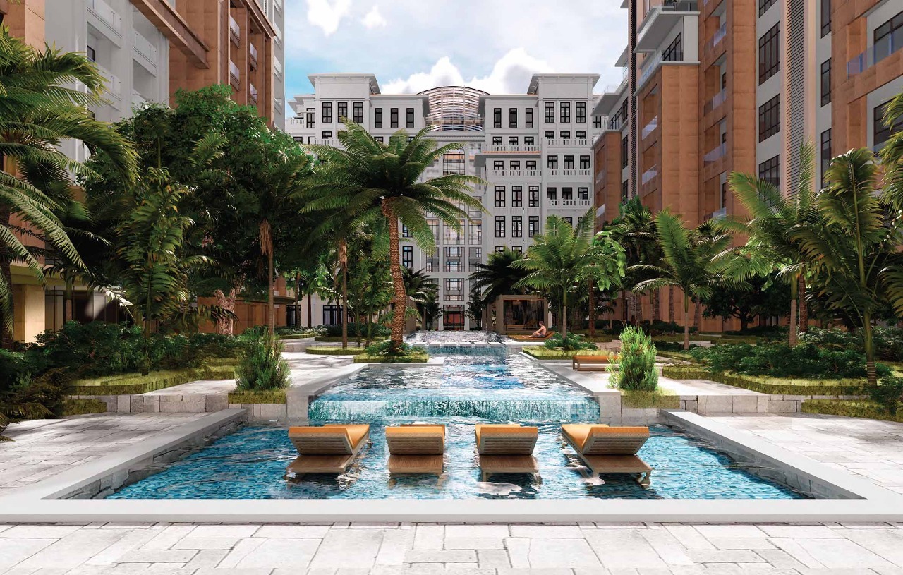 Apartemen Le Parc Hadirkan “Garden Atrium” Taman dengan Pendingin Udara