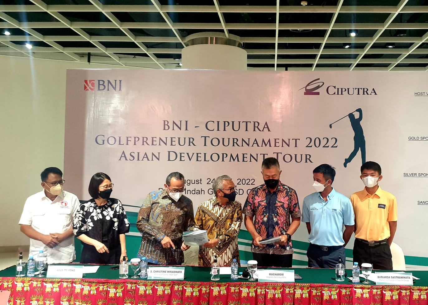 BNI Ciputra Golfpreneur Tournament ADT 2022 Resmi Digelar
