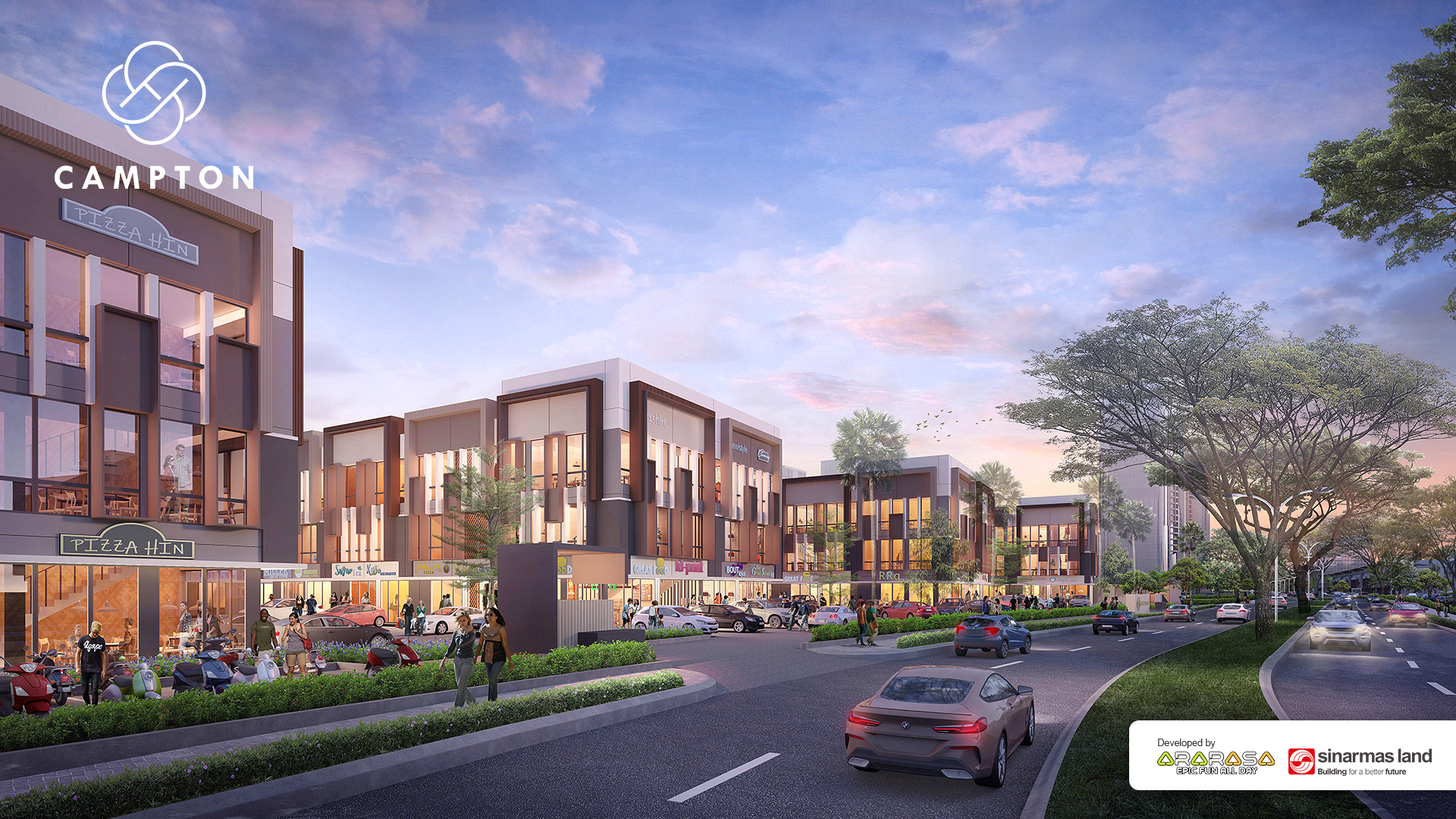 Sinar Mas Land Luncurkan Ruko Campton, Sold Out dalam Waktu Singkat