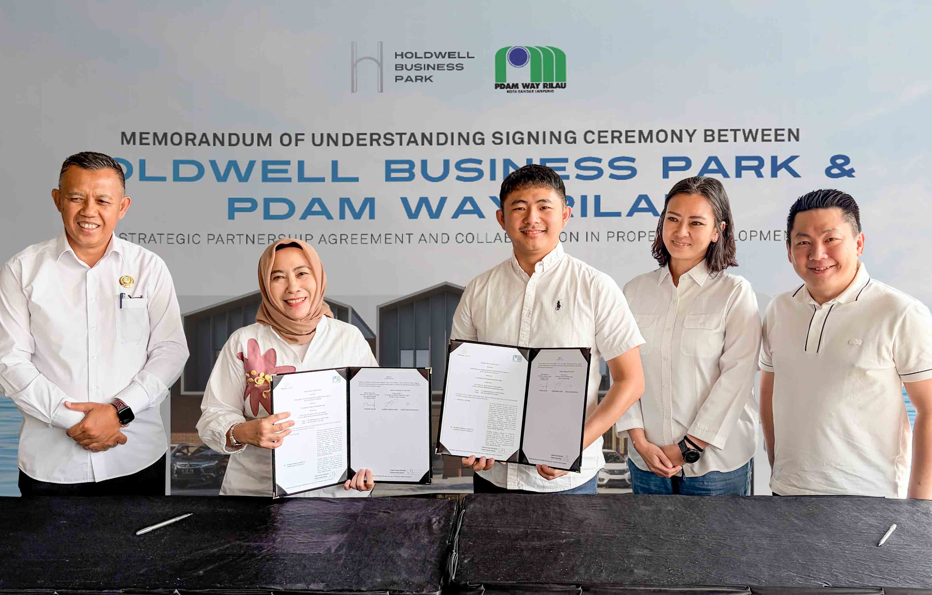 TRINLAND Perkuat Komitmen Keberlanjutan, Holdwell Business Park  Hadirkan Infrastruktur Air Bersih Terintegrasi