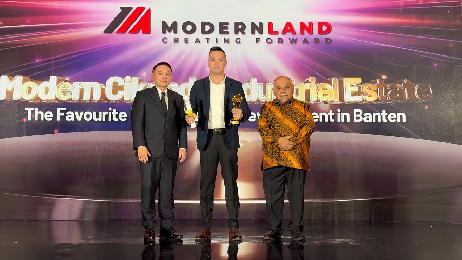 ModernCikande Industrial Estate Raih Penghargaan sebagai The Favourite Industrial Park Development in Banten