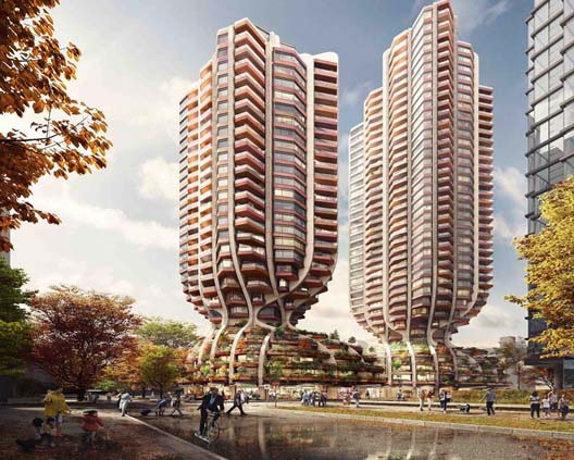 Unik, Apartemen di Vancouver ini Berbentuk Kurva