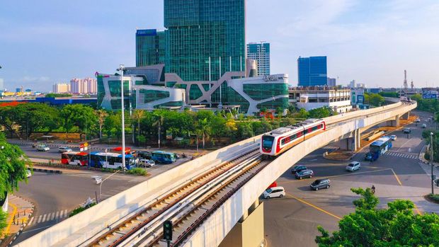 Proyek LRT Jakarta Fase 1B Velodrome - Manggarai Mulai Dibangun