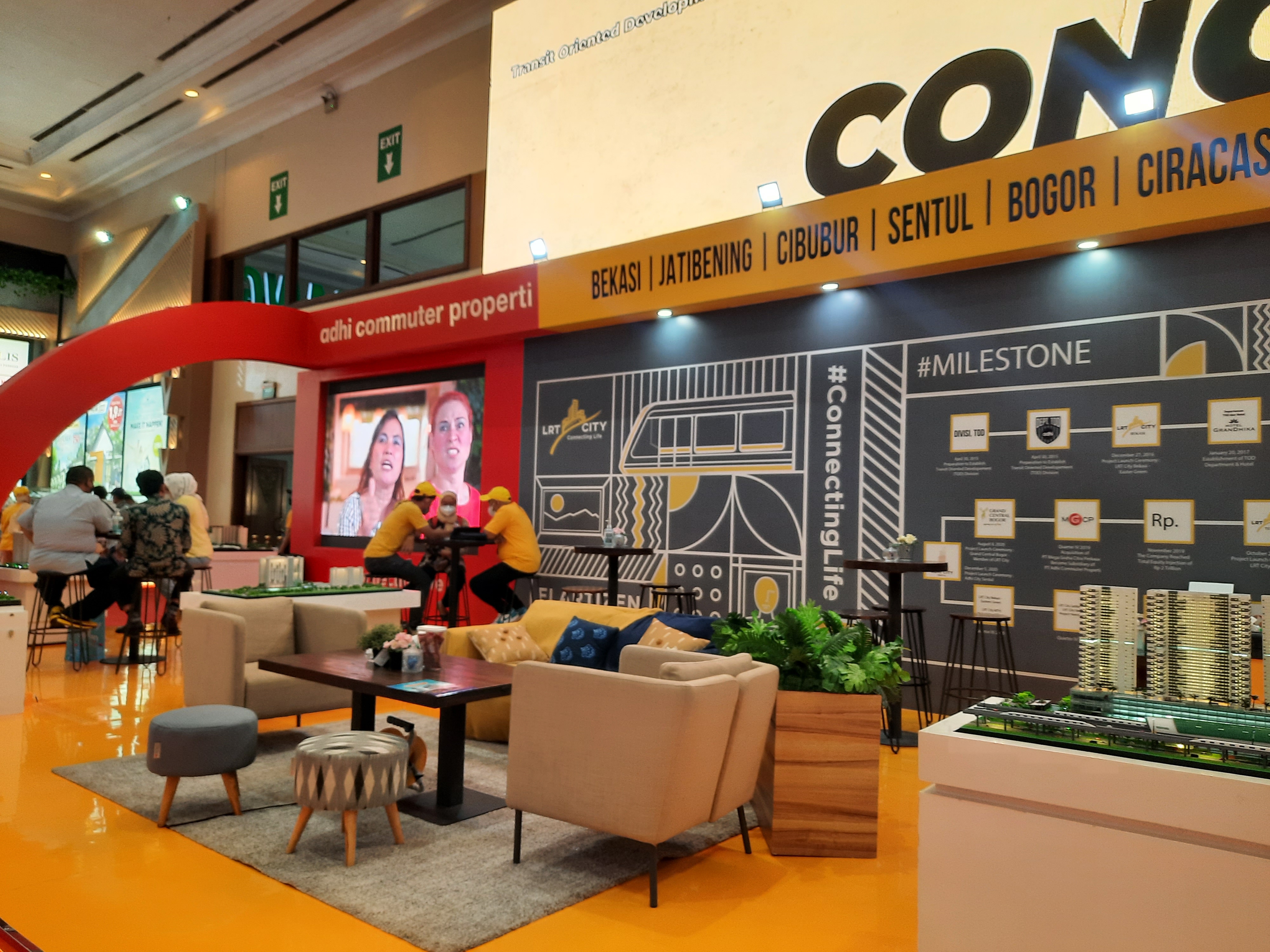 Adhi Commuter Properti Mencatat Marketing Sales Rp104 Miliar dari IPEX 2022