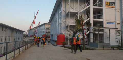 Kementerian PUPR Gunakan Teknologi Mobox di Sejumlah Infrastruktur Hunian IKN