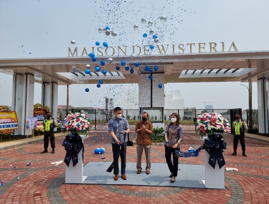 Maison de Wisteria Resmi Buka Show Unit dan NUP