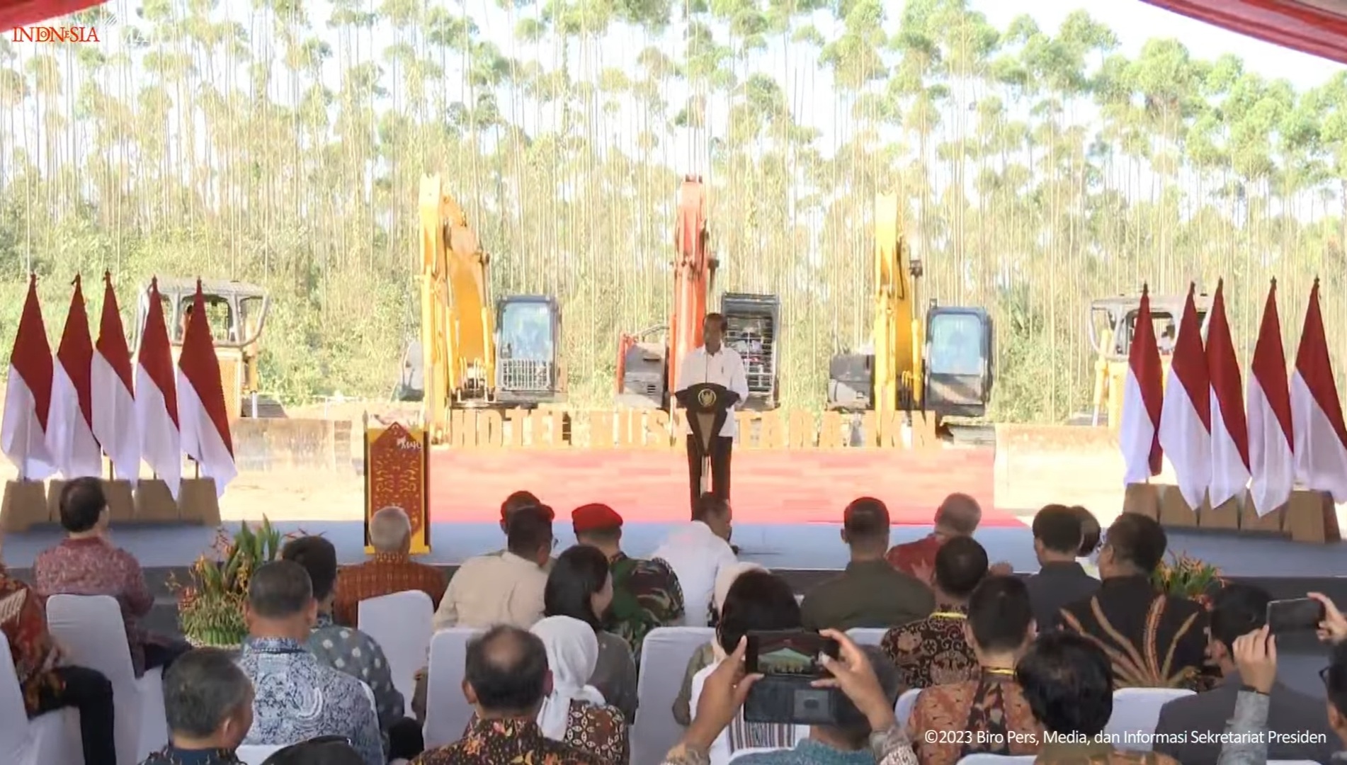 Pembangunan Hotel Nusantara Bintang Lima di IKN Dimulai