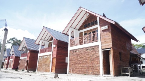 Pembangunan Selesai, 596 Homestay di Danau Toba Siap Dihuni