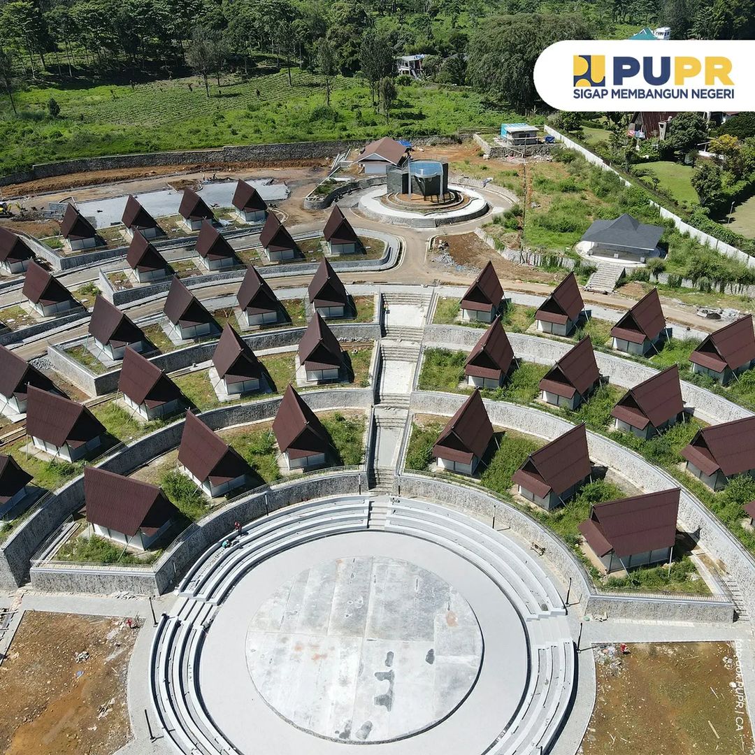 Rest Area Gunung Mas di Puncak Bogor Siap Tampung 516 Unit PKL